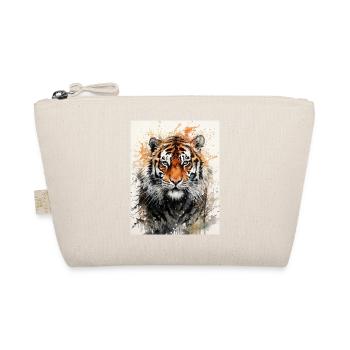 Tiger in watercolor - Organic Pouch - nature - Front