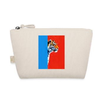 Tiger on a colorful background - Organic Pouch - nature - Front