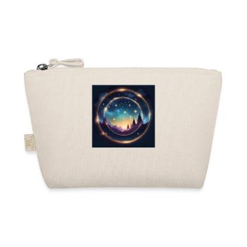 Leo Leo Zodiac Gift Idea - Organic Pouch - nature - Front