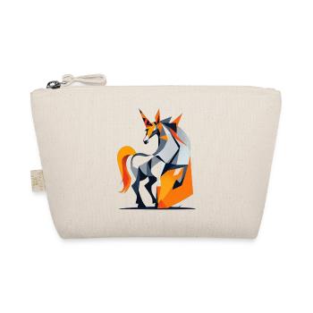 Einhorn - Bio-Täschchen - Natur - Vorne