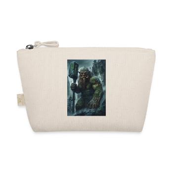 Riese Mythologie Giant Geschenk - Bio-Täschchen - Natur - Vorne