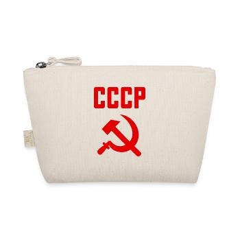 Soviet - Hammer und Sichel Sowjetunion - Kommunist - Bio-Täschchen - Natur - Vorne