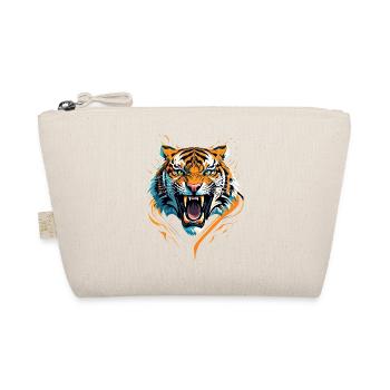Wilder Tiger - Bio-Täschchen - Natur - Vorne