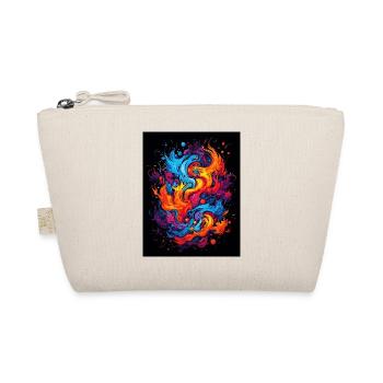 Tourbillon abstrait de couleurs - Trousse biologique - nature - Devant