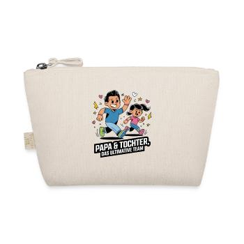 Father and daughter - Organic Pouch - nature - Front