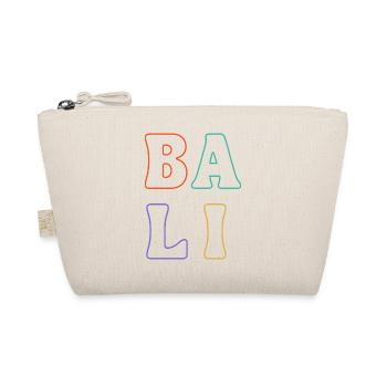 Colorful Bali Indonesia - Organic Pouch - nature - Front