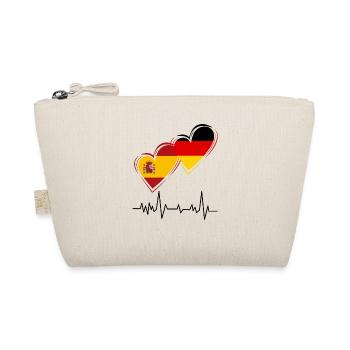 Spanien und Deutschland - Bio-Täschchen - Natur - Vorne