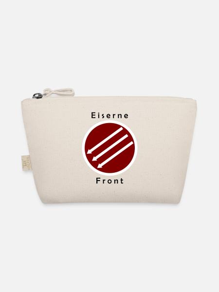 Eiserne Fron - Drei Pfeile - Organic Pouch - nature - Front