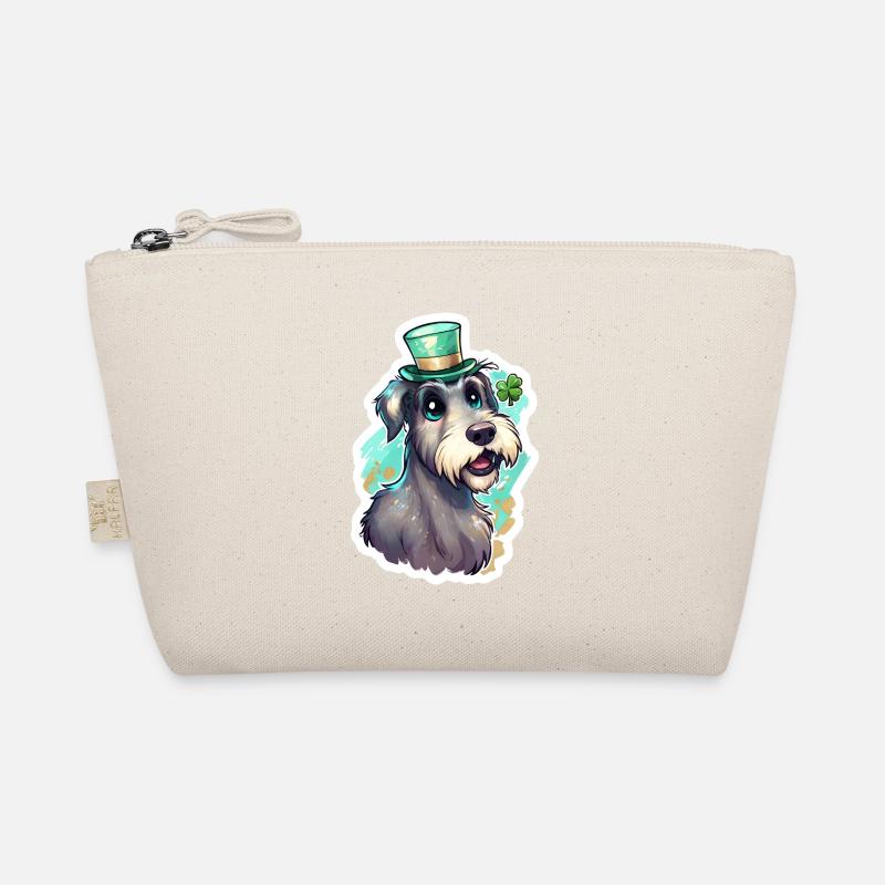 St. Patrick's Day Hund Geschenk Bio-Täschchen