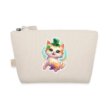 Cadeau de chat pour la Saint-Patrick - Trousse biologique - nature - Devant