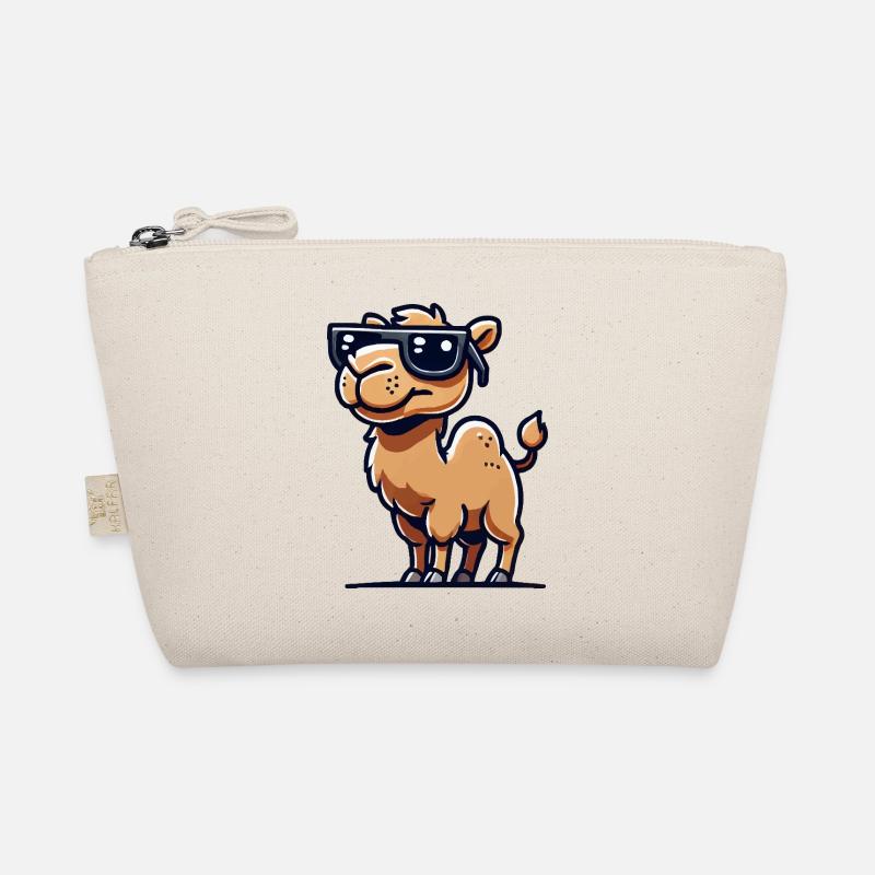 Camel Comic Sunglasses Organic Pouch