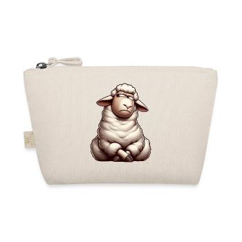 Skeptical Sheep Cartoon Comic Bull - Organic Pouch - nature - Front