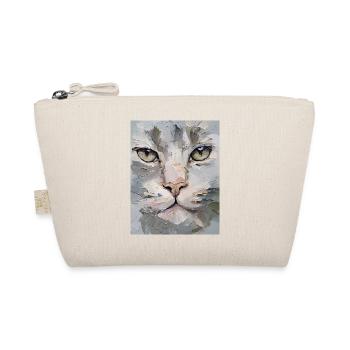 Lynx Painting Oil Paints Gift - Organic Pouch - nature - Front