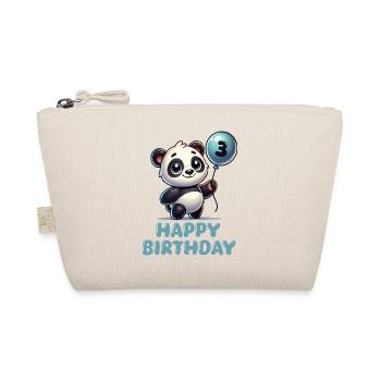 Panda BD Ballon Anniversaire 3 - Trousse biologique - nature - Devant