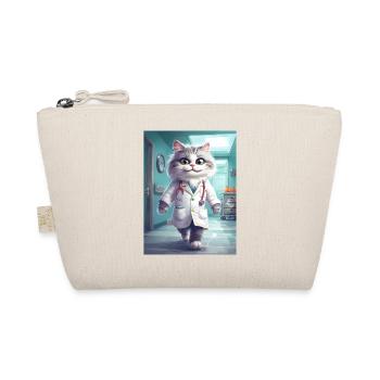 Cadeau Profession Docteur Chat - Trousse biologique - nature - Devant