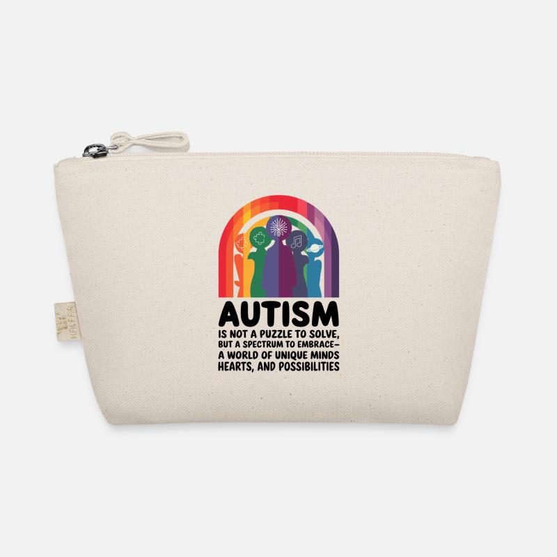 Neurodiversität umarmen - Autismus-Spektrum - Bio-Täschchen - Natur