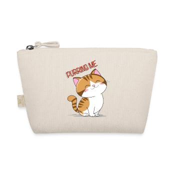 Chaton qui ronronne - Trousse biologique - nature - Devant