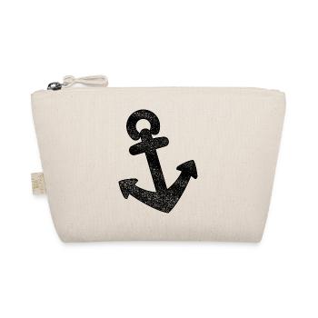 Anchor Distressed - Organic Pouch - nature - Front