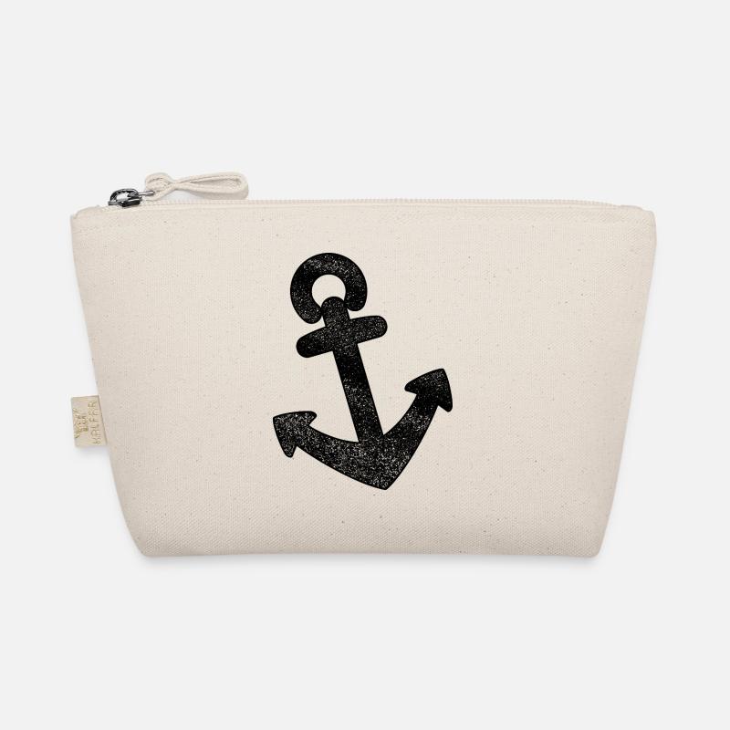 Anchor Distressed Organic Pouch