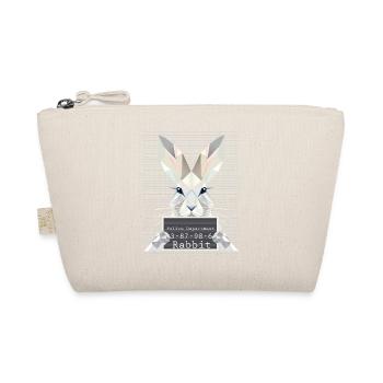 Rabbit Mugshot – L’humour du lapin en géométrie - Trousse biologique - nature - Devant