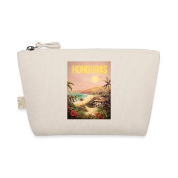 Honduras Pride Beach Gift - Organic Pouch - nature - Front