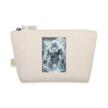 Yeti mythologie légende cadeau - Trousse biologique - nature - Devant