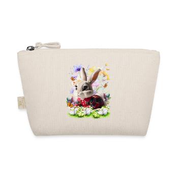 Le lapin de Pâques dans le champ de fleurs - Trousse biologique - nature - Devant