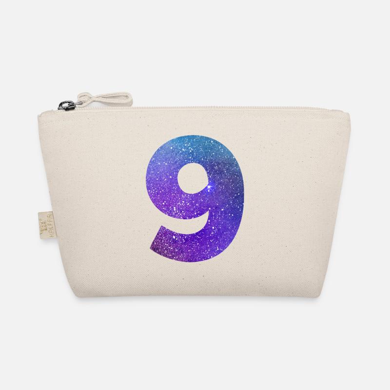 Number 9 galaxy Organic Pouch