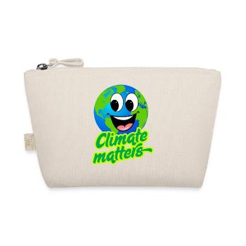 CLIMATE MATTERS - Organic Pouch - nature - Front