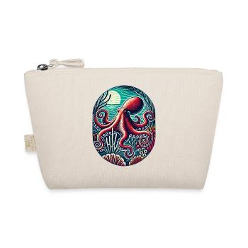 Octopus - Organic Pouch - nature - Front