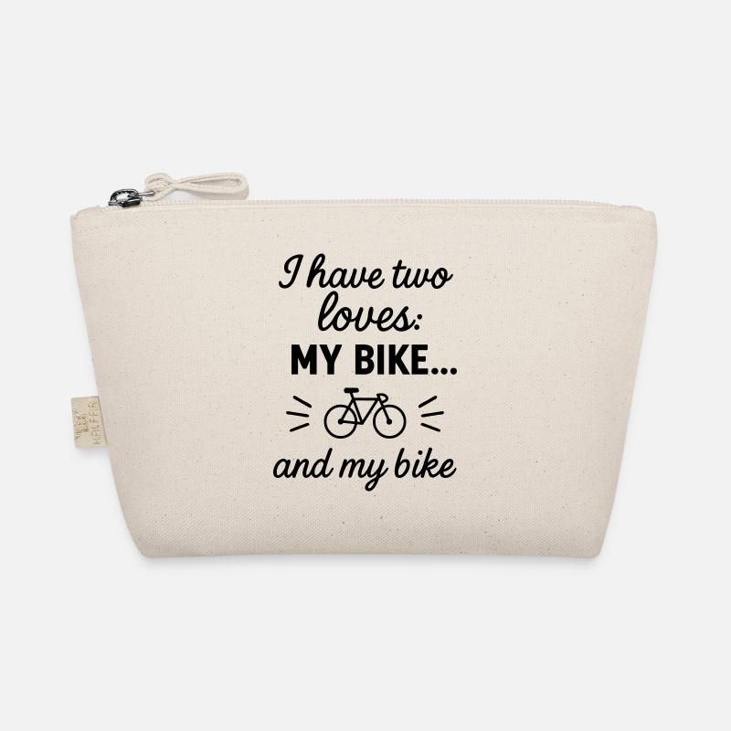 I have two loves,cycling,cycling,cyclists Organic Pouch