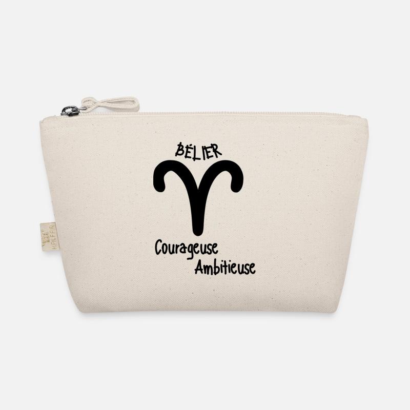 Tee-shirt bélier - Trousse biologique - nature