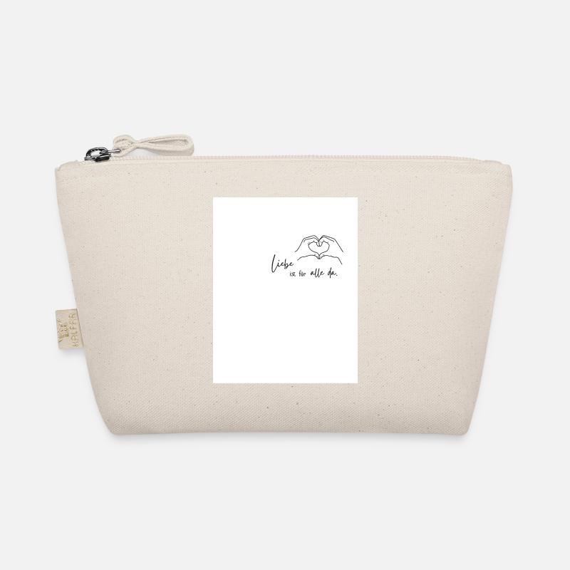Handschrift Illustration Hande Liebe Pride T sh Bio-Täschchen