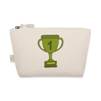 pokal gruen - Bio-Täschchen - Natur - Vorne