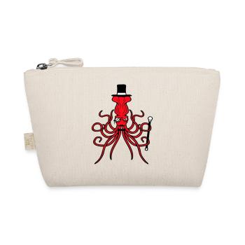 Kraken Mr. Sir Chapeau haut de forme Monocle Lunettes Empire - Trousse biologique - nature - Devant