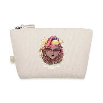 Coup de chaleur arc-en-ciel fille design - Trousse biologique - nature - Devant