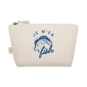 T-shirt pour Pêcheur-Je m'en fish - Trousse biologique - nature - Devant