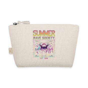 Summer Rave Society Est. 1999 Festival Party Vibes - Organic Pouch - nature - Front