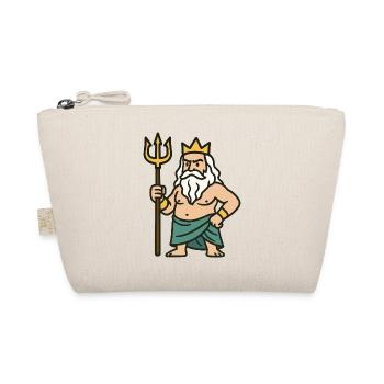poseidon comic - Bio-Täschchen - Natur - Vorne