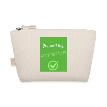 You cant buy authenticity - Trousse biologique - nature - Devant