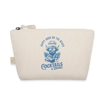 Happy Hour on the Beach – Tropical Vibes & Cocktai - Organic Pouch - nature - Front