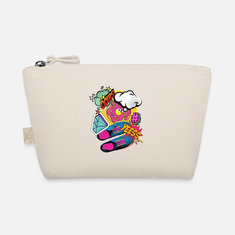 YEESS! - Colorful pop art & comic book explosion Organic Pouch