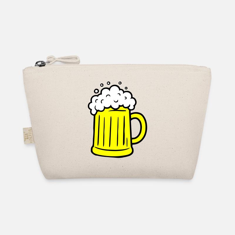 Bier Comic Bierglas Bio-Täschchen