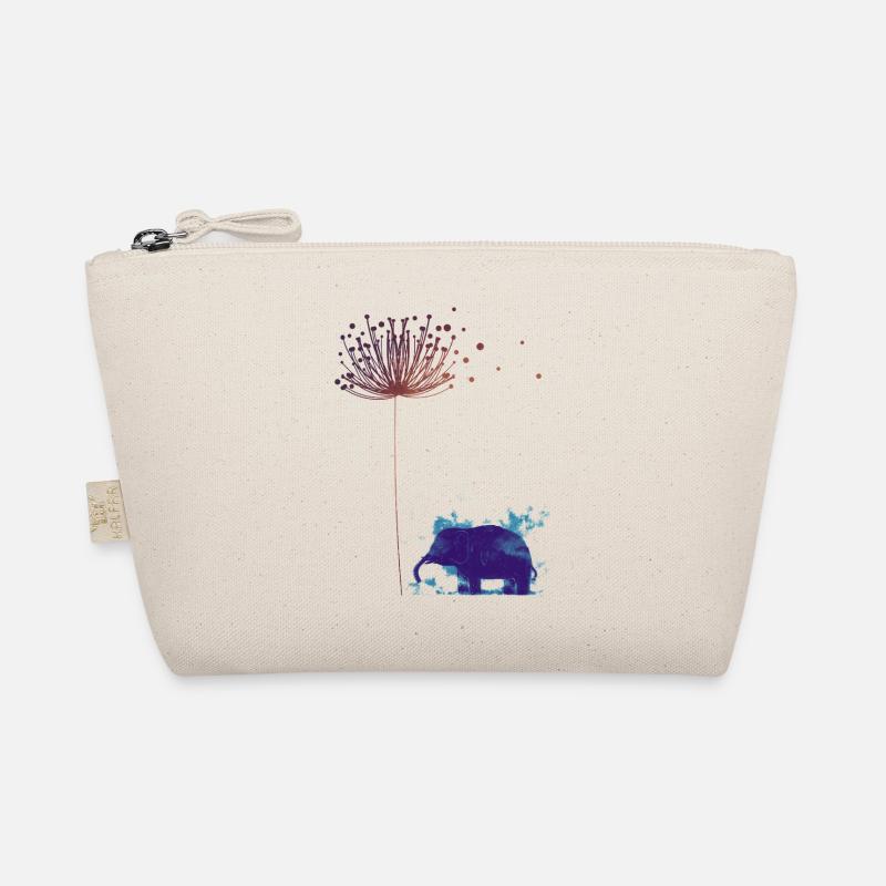 Löwenzahn-Traum: Blauer Elefant Bio-Täschchen