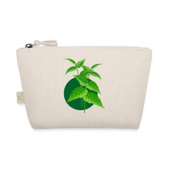 Illustration of a nettle – wild plant - Organic Pouch - nature - Front