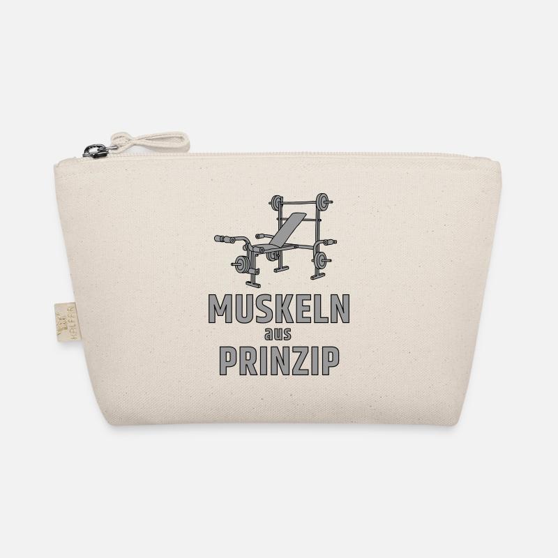 Muscles on principle - weight bench Organic Pouch