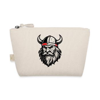 Viking Helmet Odin - Organic Pouch - nature - Front