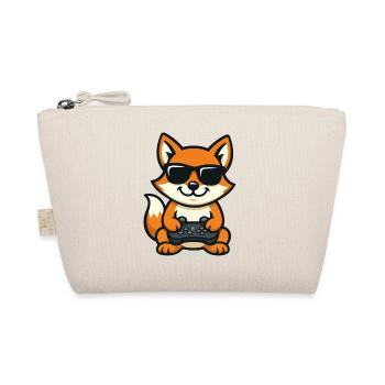 Foxy Gamer - Organic Pouch - nature - Front