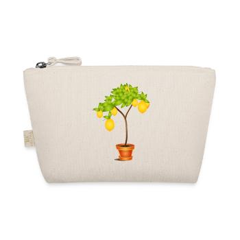 Motif de citronnier méditerranéen en pot - Trousse biologique - nature - Devant