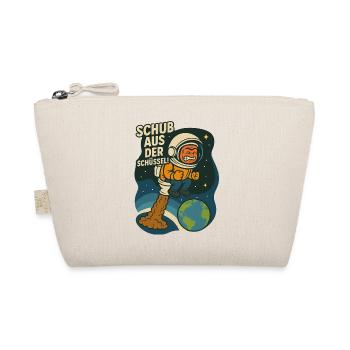 Thrust Out Of The Bowl Toilet Toilet Toilet Funny - Organic Pouch - nature - Front